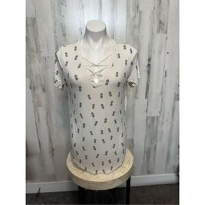 Zoe + Liv pineapple shirt